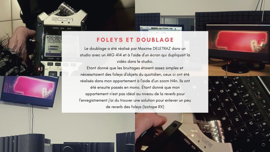 Analyse de la vidéo pour la composition sonore 